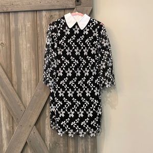 Alice and Olivia crochet dress